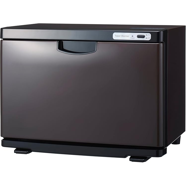 未開封｜タオルウォーマー ブラウン 18L タオルスチーマー タオル おしぼり タオルウォーマー 前開き 18L ブラウン 高さ35.5×幅45×奥行26cm